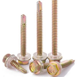 High Strength Hex Head Self Drilling Screws | 50+ Sizes in Stock | Hot Dipped Galvanized, Color Zinc & Phosphated Coatings | Industrial-Grade Durability for Metal Roofing & Construction