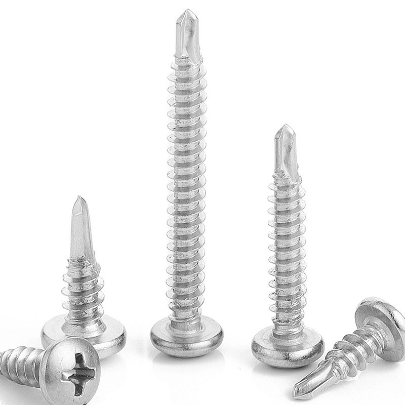 Ultra-Durable Round Head Self Drilling Screws | 50+ Sizes Available | Electro-Galvanized,Phosphated | Trusted by Professionals - Image 3