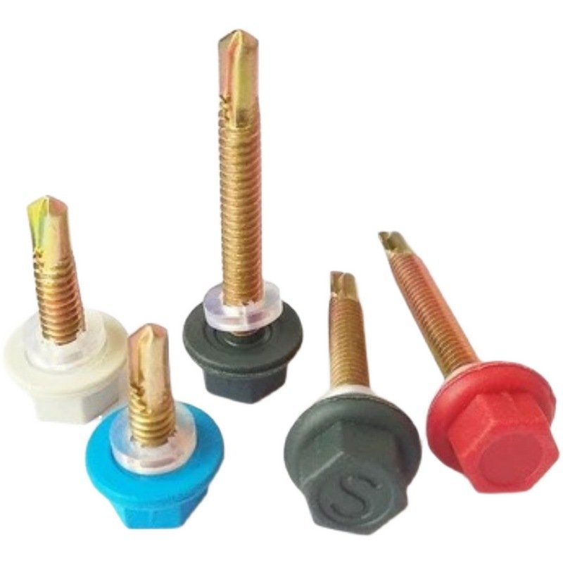 High Strength Hex Head Self Drilling Screws | 50+ Sizes in Stock | Hot Dipped Galvanized, Color Zinc & Phosphated Coatings | Industrial-Grade Durability for Metal Roofing & Construction - Image 2