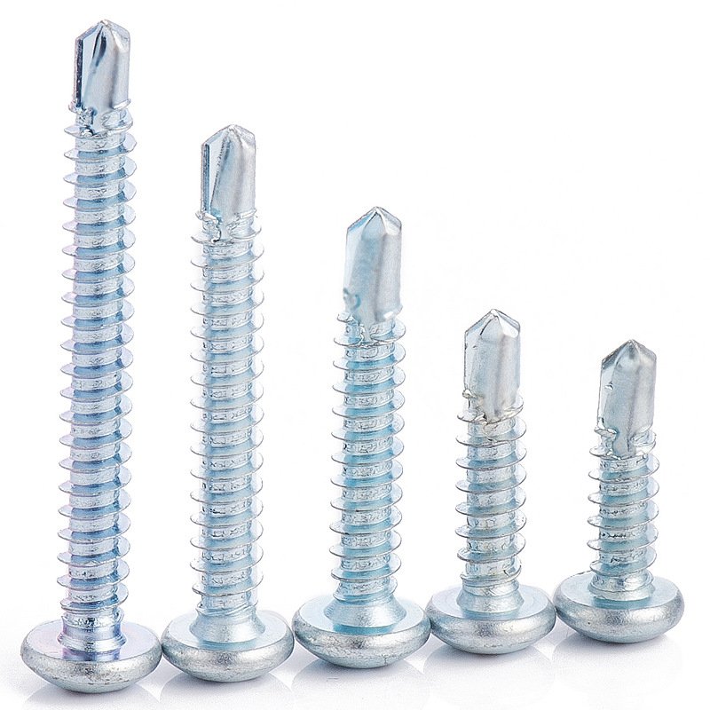 Ultra-Durable Round Head Self Drilling Screws | 50+ Sizes Available | Electro-Galvanized,Phosphated | Trusted by Professionals - Image 4