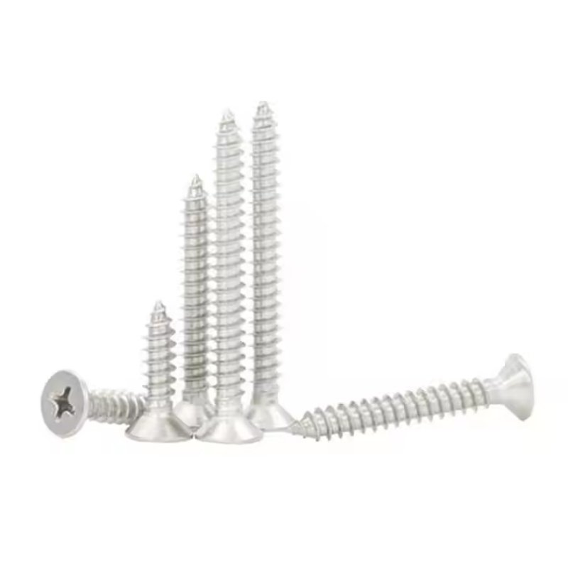 Premium Heavy-Duty Grade 4.8/8.8/12.9 Carbon Steel Self Tapping Screws - Industrial Strength Zinc Coated (Blue/Yellow/White) Fasteners - Bulk Sizes #6-#14 for Professional Contractors - Image 2