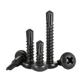 Ultra-Durable Round Head Self Drilling Screws | 50+ Sizes Available | Electro-Galvanized,Phosphated | Trusted by Professionals
